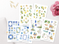 Preview: Urlaub Sticker Set